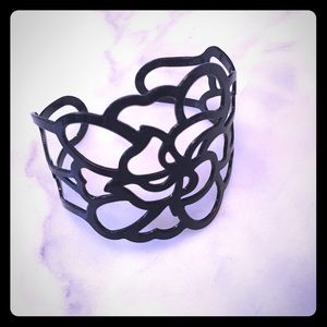 Lia Sophia metal floral cuff